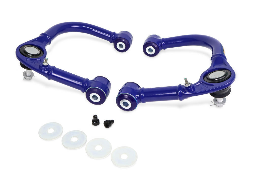 Front Upper Heavy Duty Control Arm Kit - Fixed Offset including Ball Joints to suit Toyota Hilux 2005-on (does not suit Hilux Rogue Widebody)