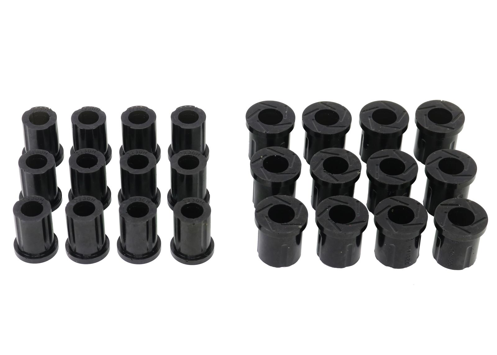 Front & Rear Heavy Duty Leaf Spring Bush Kit to suit Toyota Land Cruiser 43, 45 & 47 Series  1972-1980