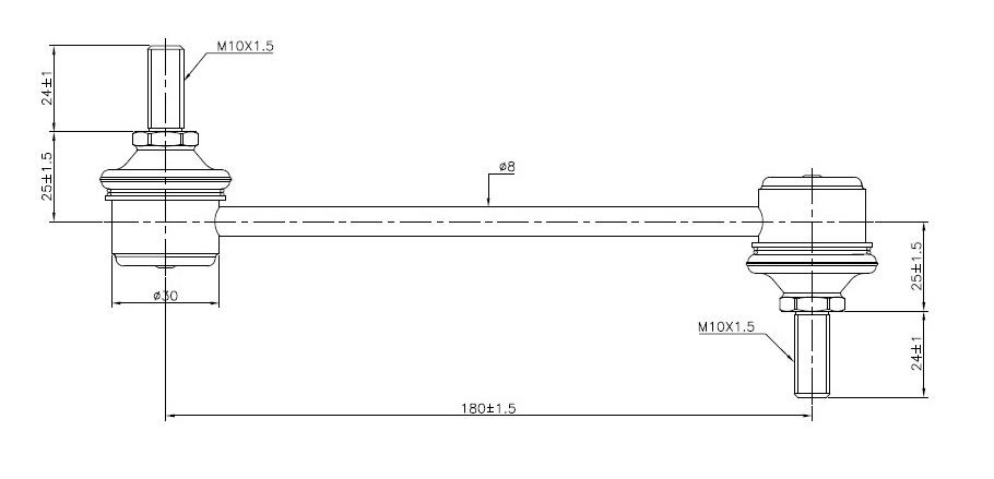 Rear Sway Bar Link to suit Hyundai & Kia