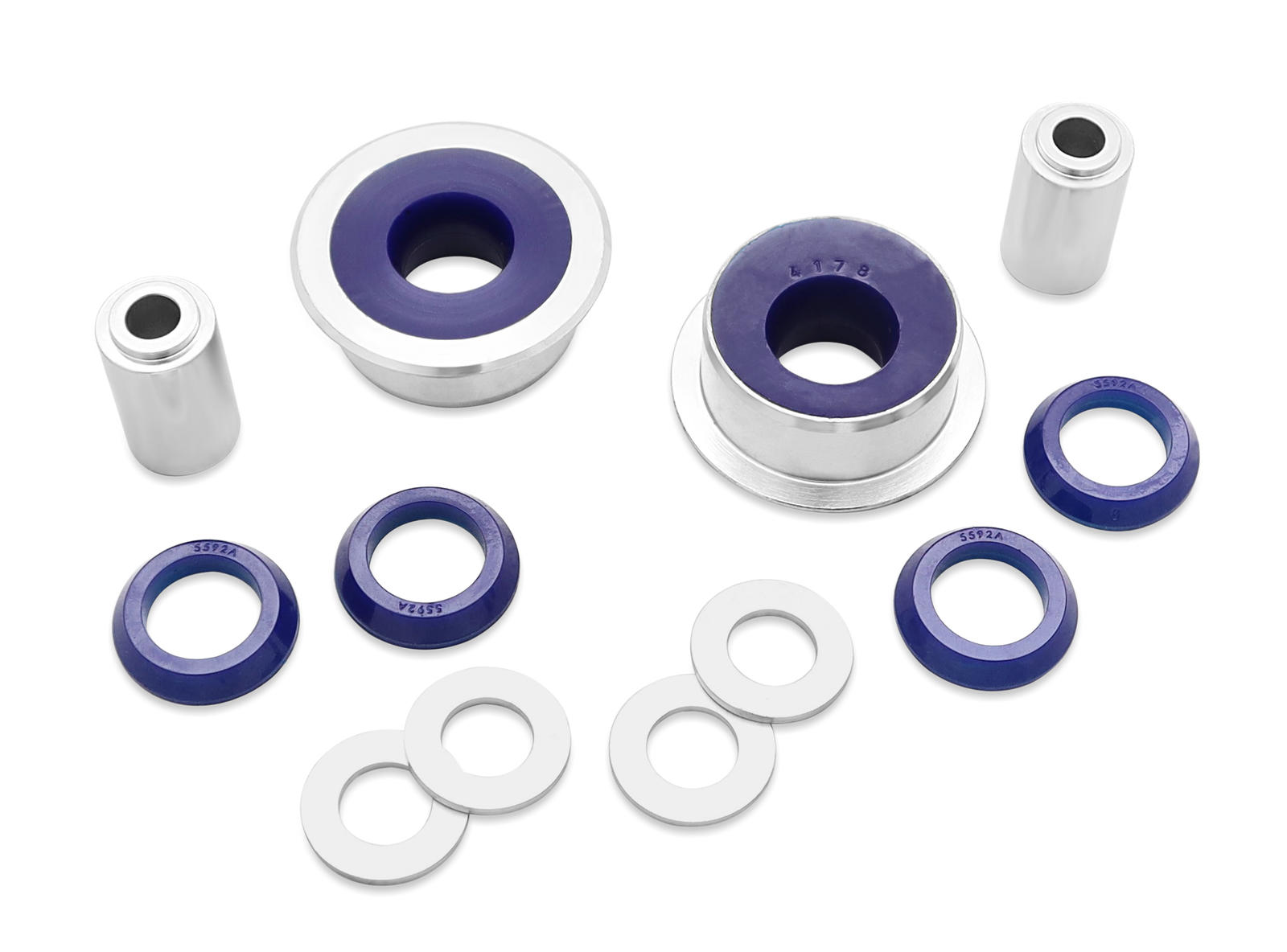 Front Control Arm Lower-Rear Single Offset Bush Kit to suit VAG MQB Platform Vehicles with Alloy Subframe