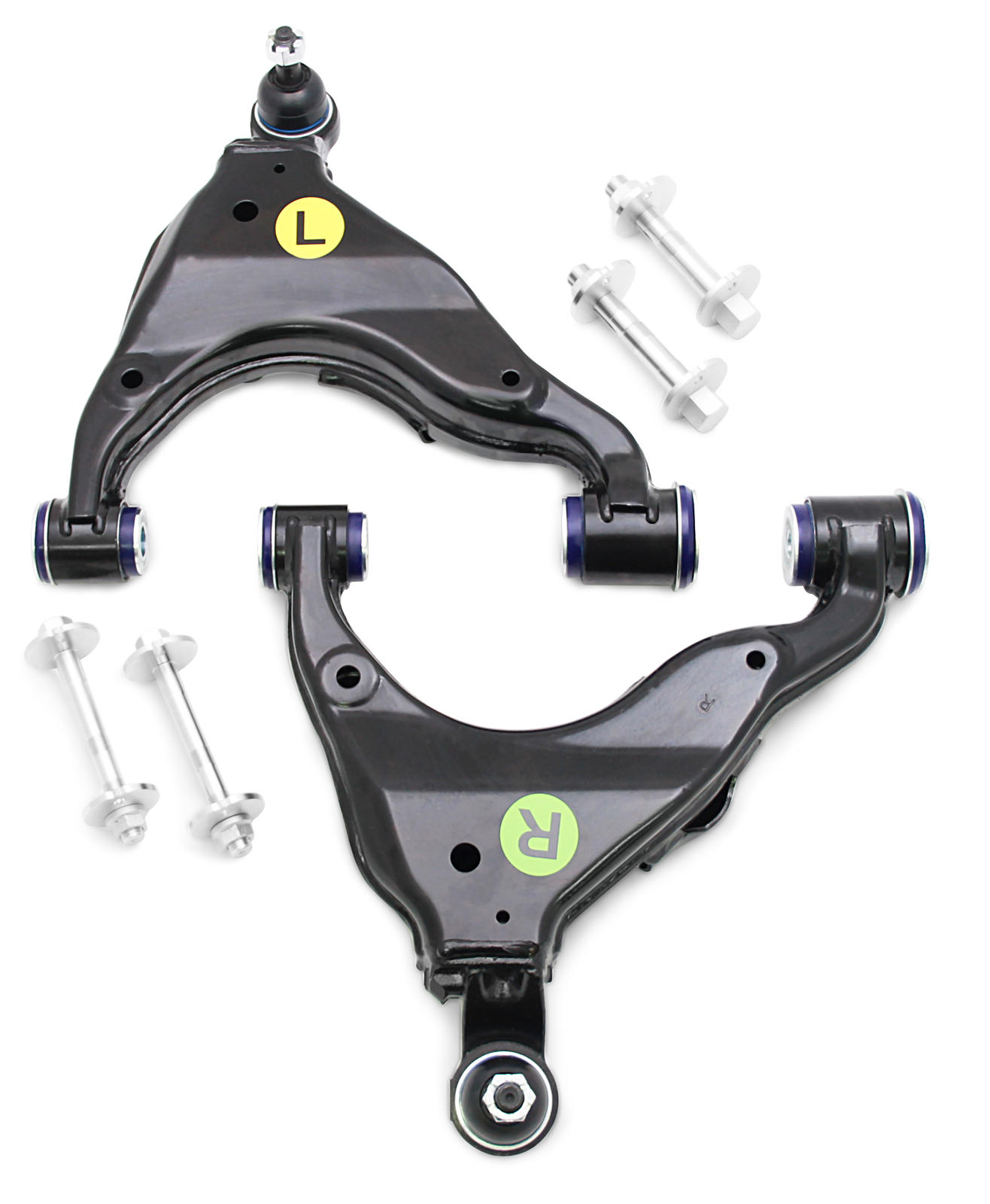 Front Lower Standard Control Arm Kit including Ball Joints to suit Toyota Prado, FJ Cruiser & Lexus GX (non KDSS vehicles)