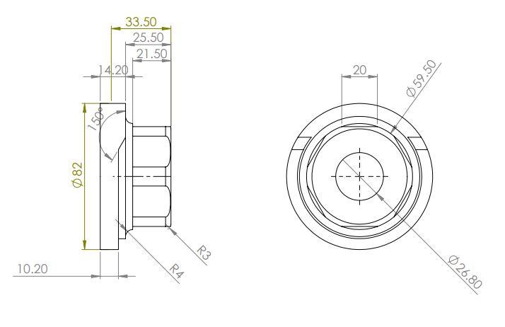 Rear Subframe Mount Bush Kit - Front Position to suit BMW E36