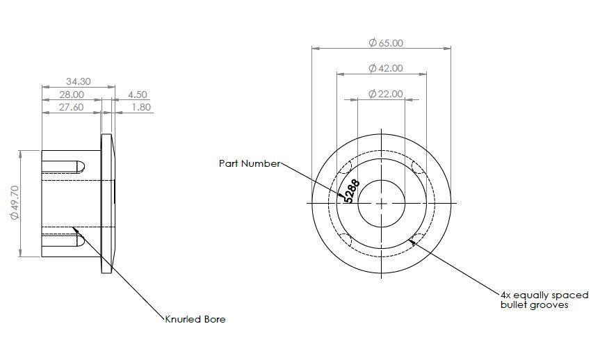 Spring Rear Eye Bush Kit to suit Ford Transit - 2006-on