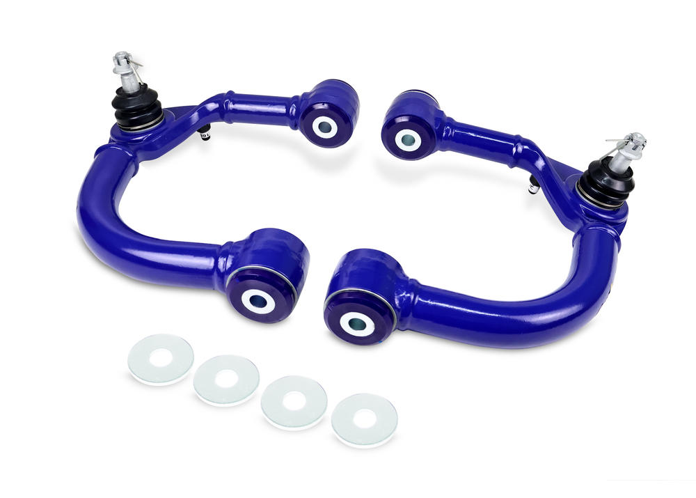 Front Upper Heavy Duty Control Arm Kit - Fixed Offset including Ball Joints to suit Toyota Hilux 2005-on (does not suit Hilux Rogue Widebody)