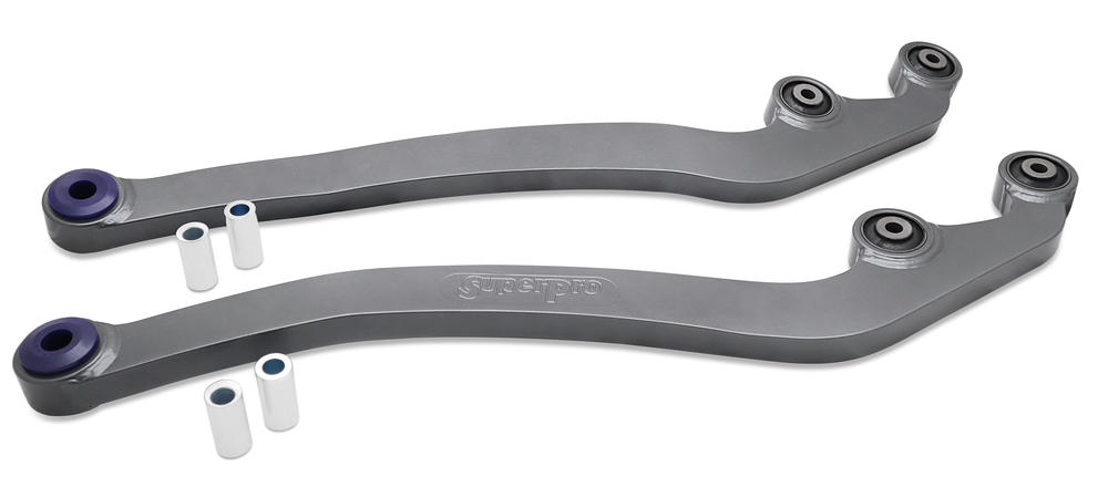 Front Caster Correction Arm Kit to suit Toyota Land Cruiser 76, 78 and 79 Models 08/2016-on with curved arm and 4-5