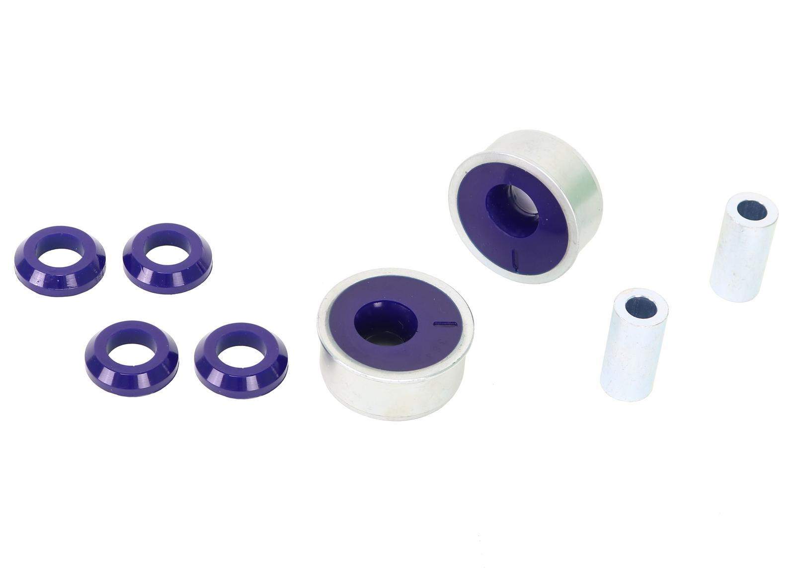 Front Control Arm Lower Inner Rear Double Offset Bush Kit to suit Holden Barina & Daewoo Kalos