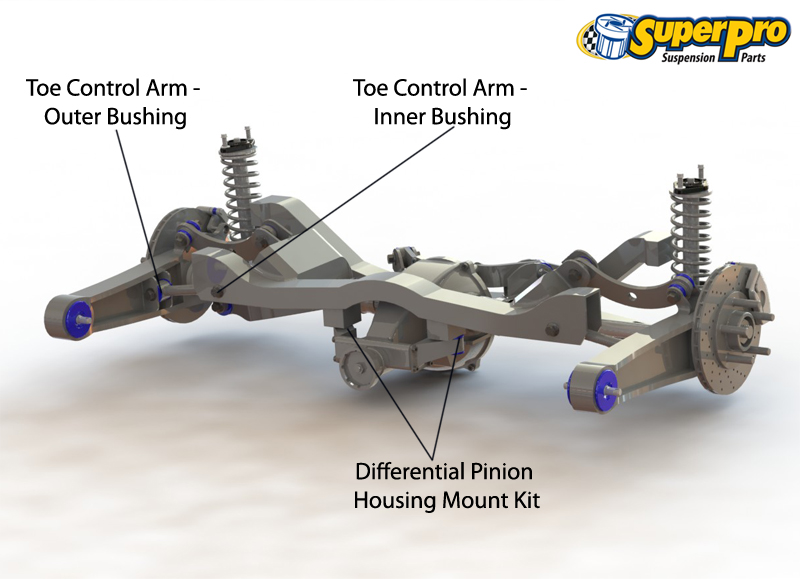 Rear suspension diagram for JEEP PATRIOT 2007-2017 - Mk74 