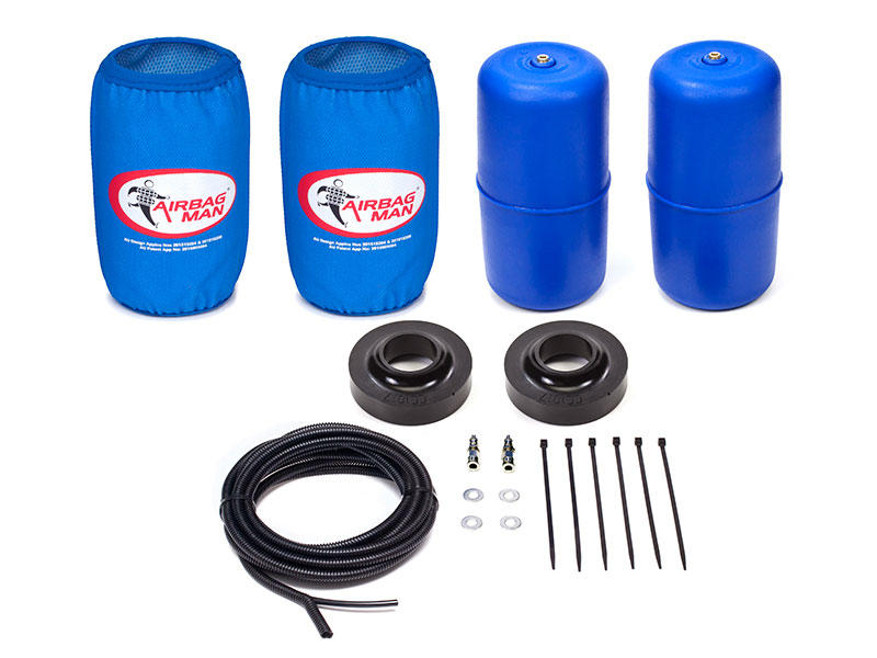 Coil Rite High Pressure Airbag Kit to suit FORD EVEREST UA 07/15-21 20-30mm Raised & EVEREST UB / P704 22-23 std height