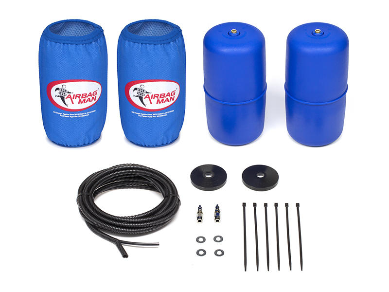 Coil Rite High Pressure Airbag Kit to suit TOYOTA LAND CRUISER 80, 100, 105, 200 Series Raised