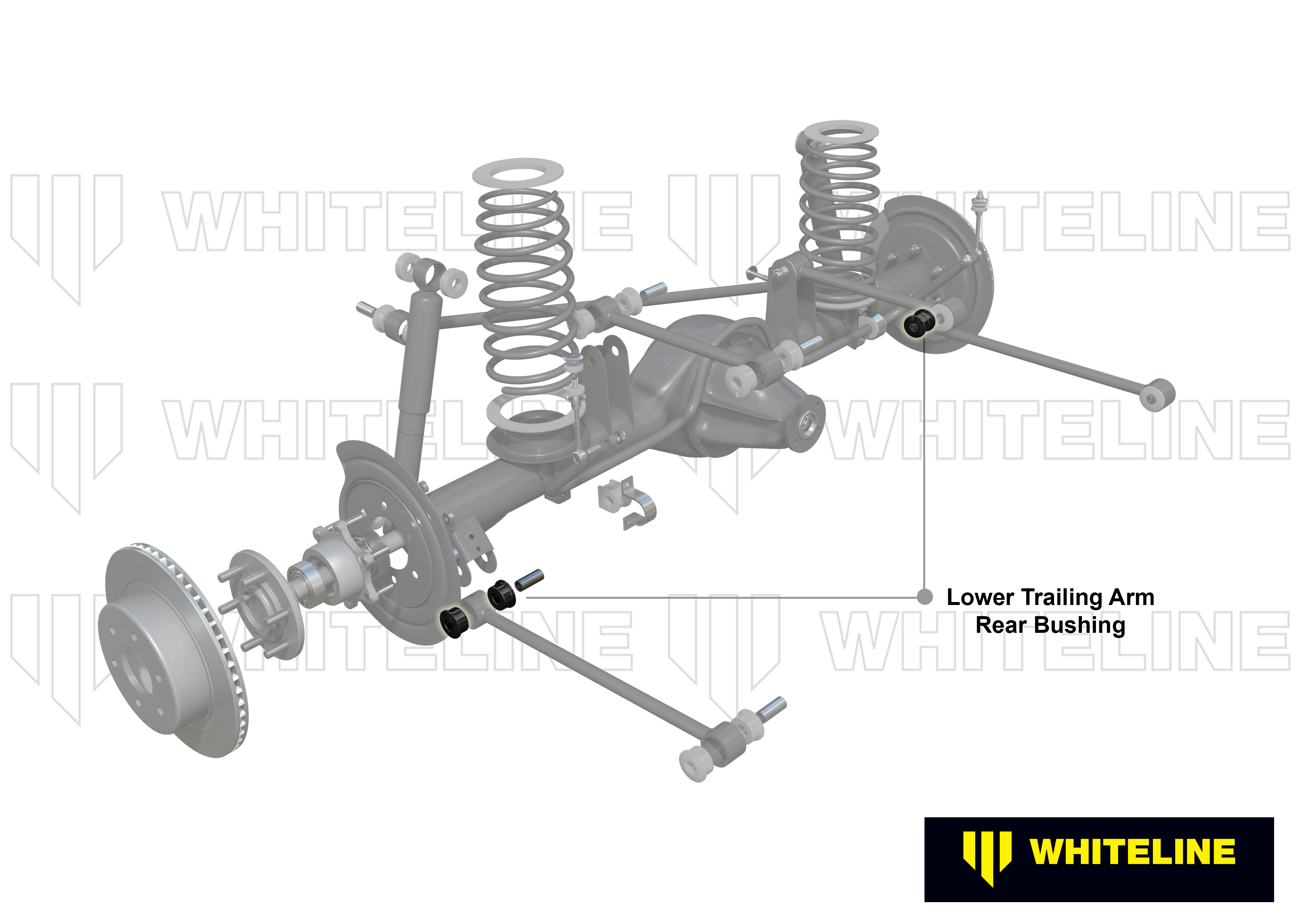Trailing Arm Lower - Bushing Kit to Suit Jeep Grand Cherokee WJ, WG