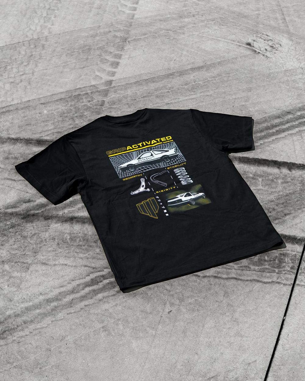 Whiteline Toyota AE86 Limited Edition T-Shirt, Motorsport Heritage Apparel