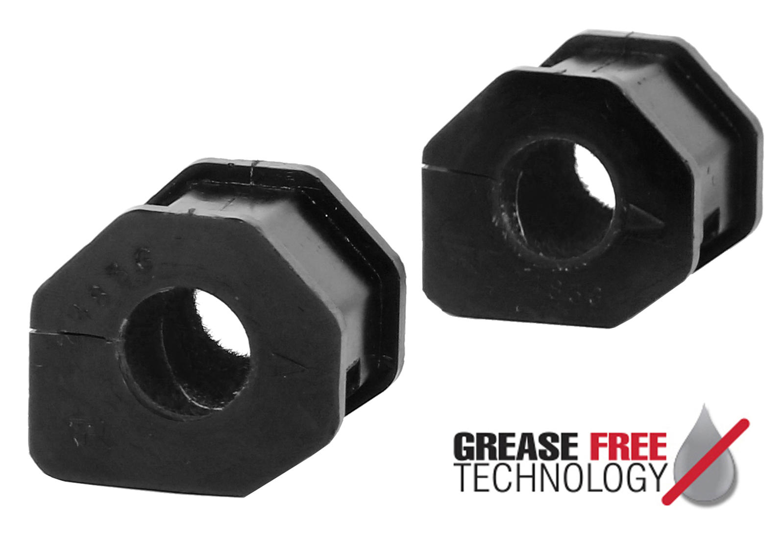 Front Sway Bar Mount Bushing Kit 19.5mm 'Grease Free' to Suit