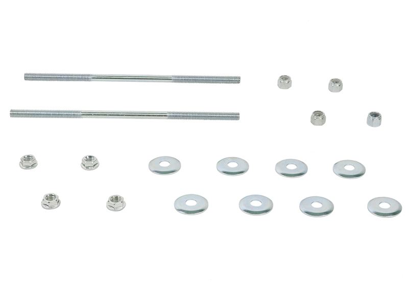 Universal Anti Roll Bar Link - Treaded Rod and Bushings style - 240mm Without Bushings