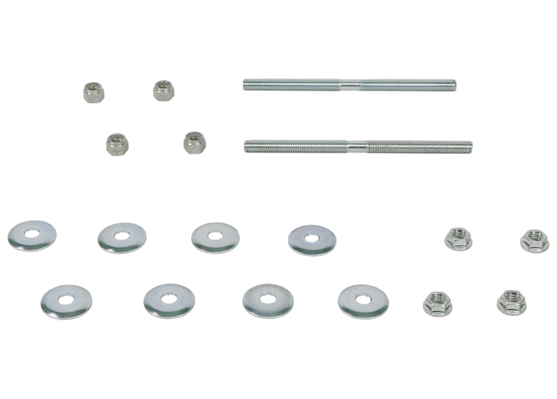 Universal Anti Roll Bar Link - Treaded Rod and Bushings style - 280mm Without Bushings