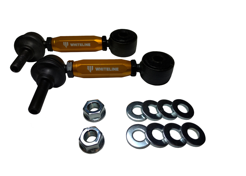 Universal Anti Roll Bar Link - Ball/Bushing Style - 10mm Ball Stud 110-135mm