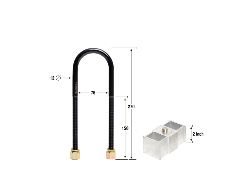 Rear Lowering Block - Kit 2