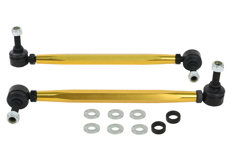 Front Adjustable Anti Roll Bar Link to Suit Audi, Seat, Skoda and Volkswagen PQ35/MQB Fwd/Awd