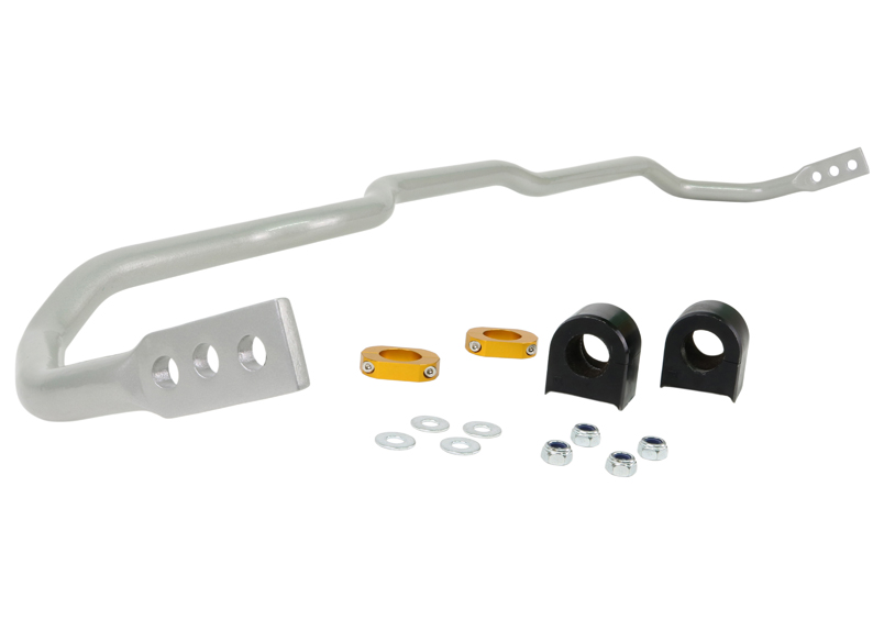 Front Sway Bar - 24mm 3 Point Adjustable to Suit Audi, Seat, Skoda and Volkswagen PQ35 Fwd