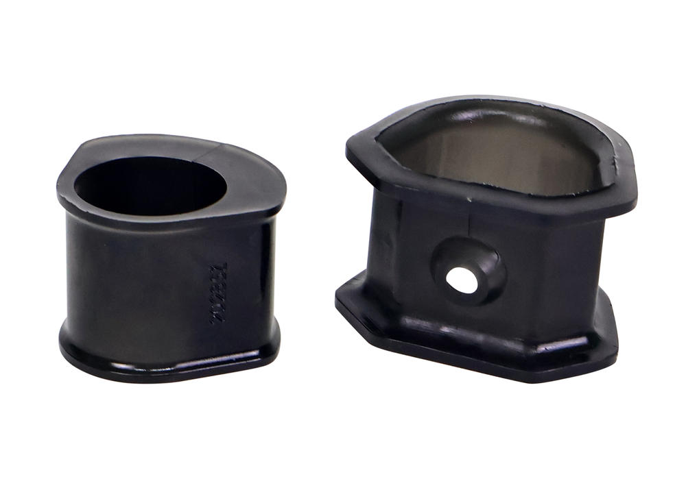 Improves steering precision with durable rack mount bushings