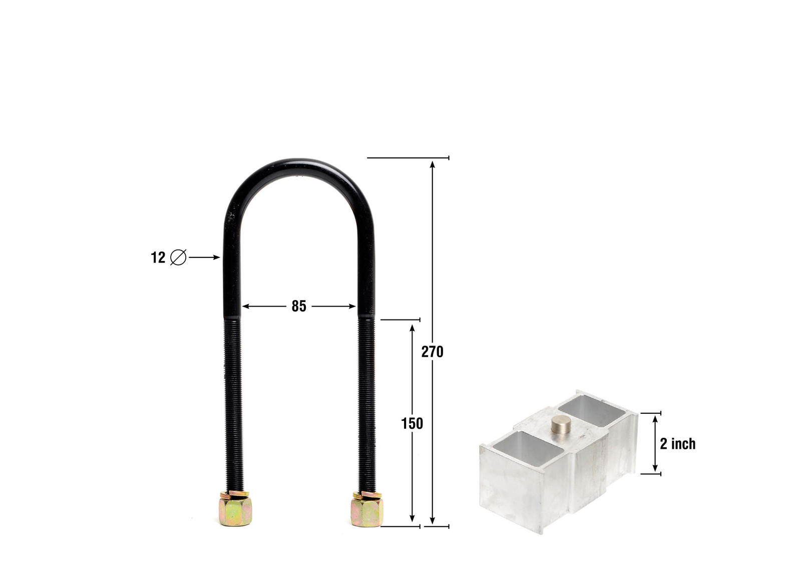Rear Lowering Block - Kit 2