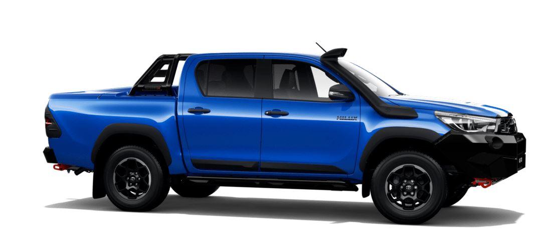 Genuine Toyota Rugged Series Hard Tonneau Cover Nebula Blue 8x2 Ebay