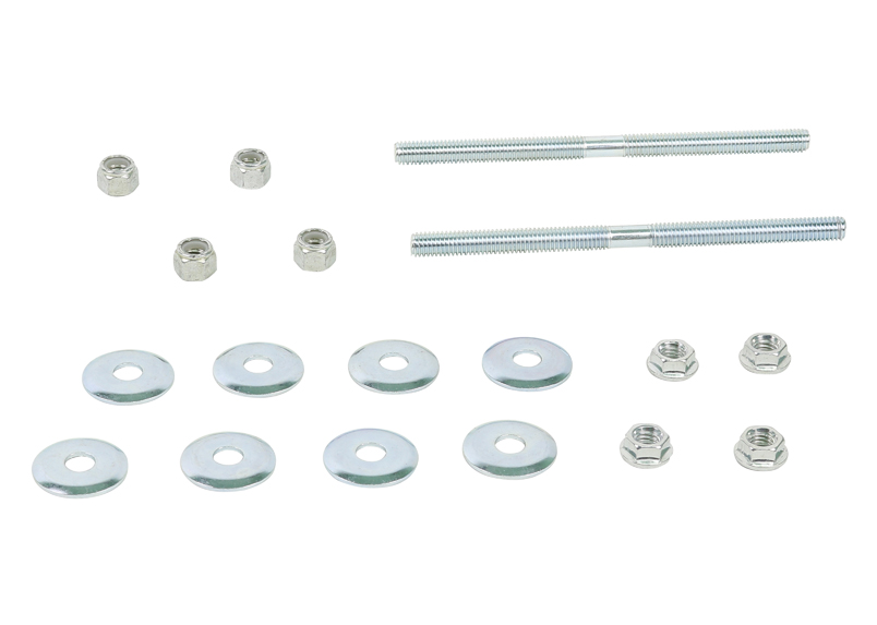 Universal Anti Roll Bar Link - Treaded Rod and Bushings style - 165mm Without Bushings