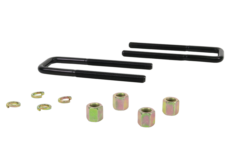 Universal U Bolts - ID=50mm, L=175mm, Thread=M12 - square top