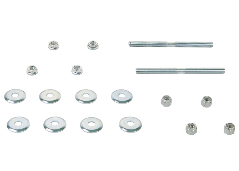 Universal Anti Roll Bar Link - Treaded Rod and Bushings - 140mm Without Bushings