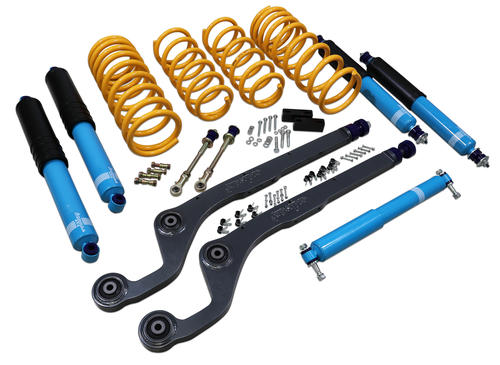 Go to 2 Inch 50mm Formula 4x4 Premium Big Bore Lift Kit to suit Nissan Patrol GU/Y61 Wagon LWB from 2000-2016