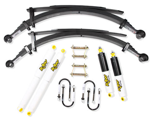 2 Inch 50mm RAW 4x4 Lift Kit to suit Mitsubishi Challenger PA I 1997-2000 (Leaf Spring Rear)