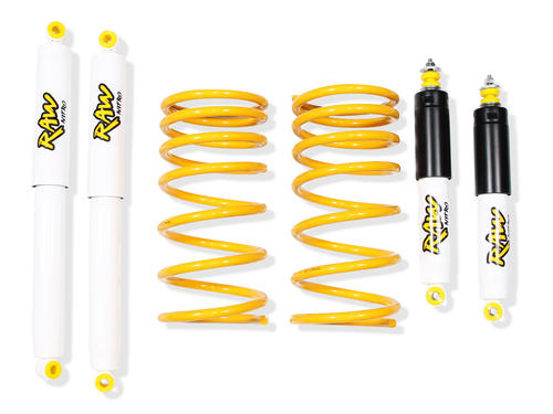 2 Inch 50mm RAW 4x4 Lift Kit to suit Mitsubishi Challenger PA II 2000-2007 (Coil Spring Rear)