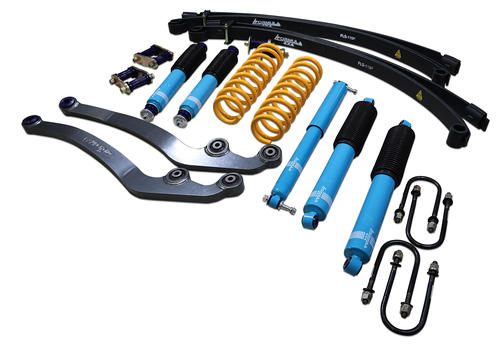 Go to 2 Inch 50mm Formula 4x4 Premium Big Bore Lift Kit to suit Toyota LandCruiser 78 & 79 Series from 07/2016-on (only suits models with curved Radius Arms)