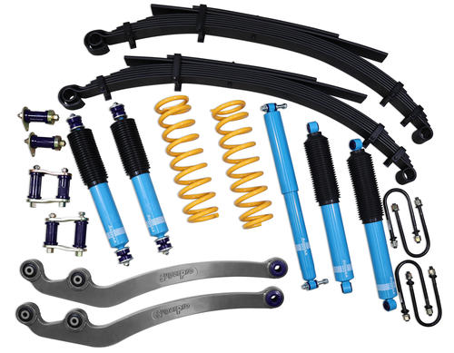 2 Inch 50mm Formula 4x4 Premium Big Bore Lift Kit to suit Toyota Landcruiser 76 Series from 2007 to 07/2016