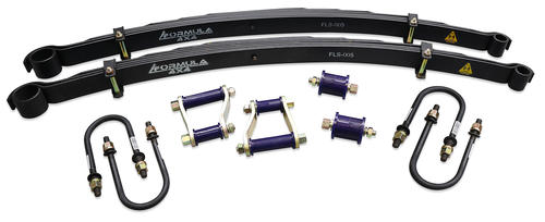 Go to Formula 4x4 Rear Leaf Spring Kit - 45mm Lift at 0-200kg to suit Ford Ranger PX III