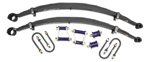 Formula 4x4 Rear Leaf Spring Kit - 45mm Lift at 0-200kg to suit Mazda BT-50 2011-2020 & Ford Ranger PX 2011 - 2018