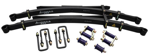 Go to Formula 4x4 Rear Leaf Spring Kit - approx. 35mm lift at 0-200kg load to suit Nissan Navara D40