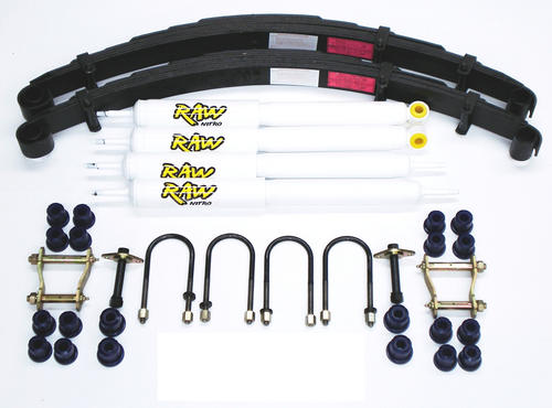 40mm RAW Nitro 4x4 Lift Kit Holden Colorado & Rodeo, Isuzu D-Max & Great Wall