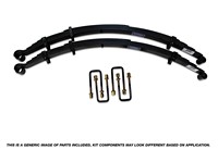 Formula 4x4 Rear Leaf Spring Kit - approx. 40mm lift at 0-200kg load to suit Mitsubishi Pajero NA - NG 1983-1991