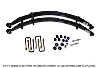 Formula 4x4 Rear Leaf Spring Kit - approx. 40mm Lift at 200-400kg load to suit Holden Rodeo & Isuzu D-Max 1988 - 2003