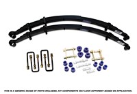 Formula 4x4 Rear Leaf Spring Kit - 35mm Lift at 300kg  (88mm Axle Housing OD) to suit Ford Ranger PJ, PK & Mazda BT-50 2006-2011