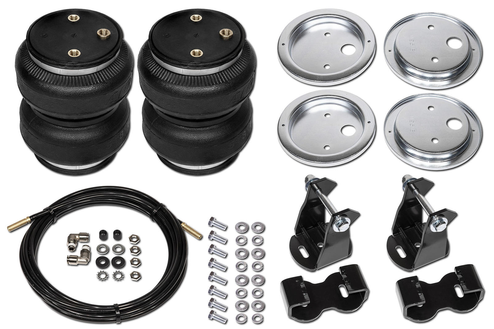 Polyair Bellows "No Drill" Kit to suit Toyota  Hilux GEN 7 2004 - 2014 2" lift
