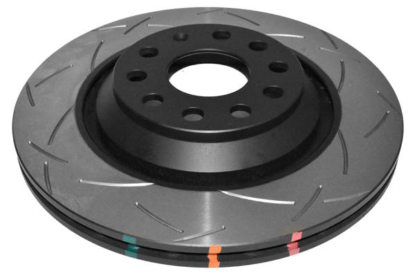 4000 T3 Slot KP Brake Disc to suit VW Golf R32, Jetta, Tiguan & Skoda 2003-on R