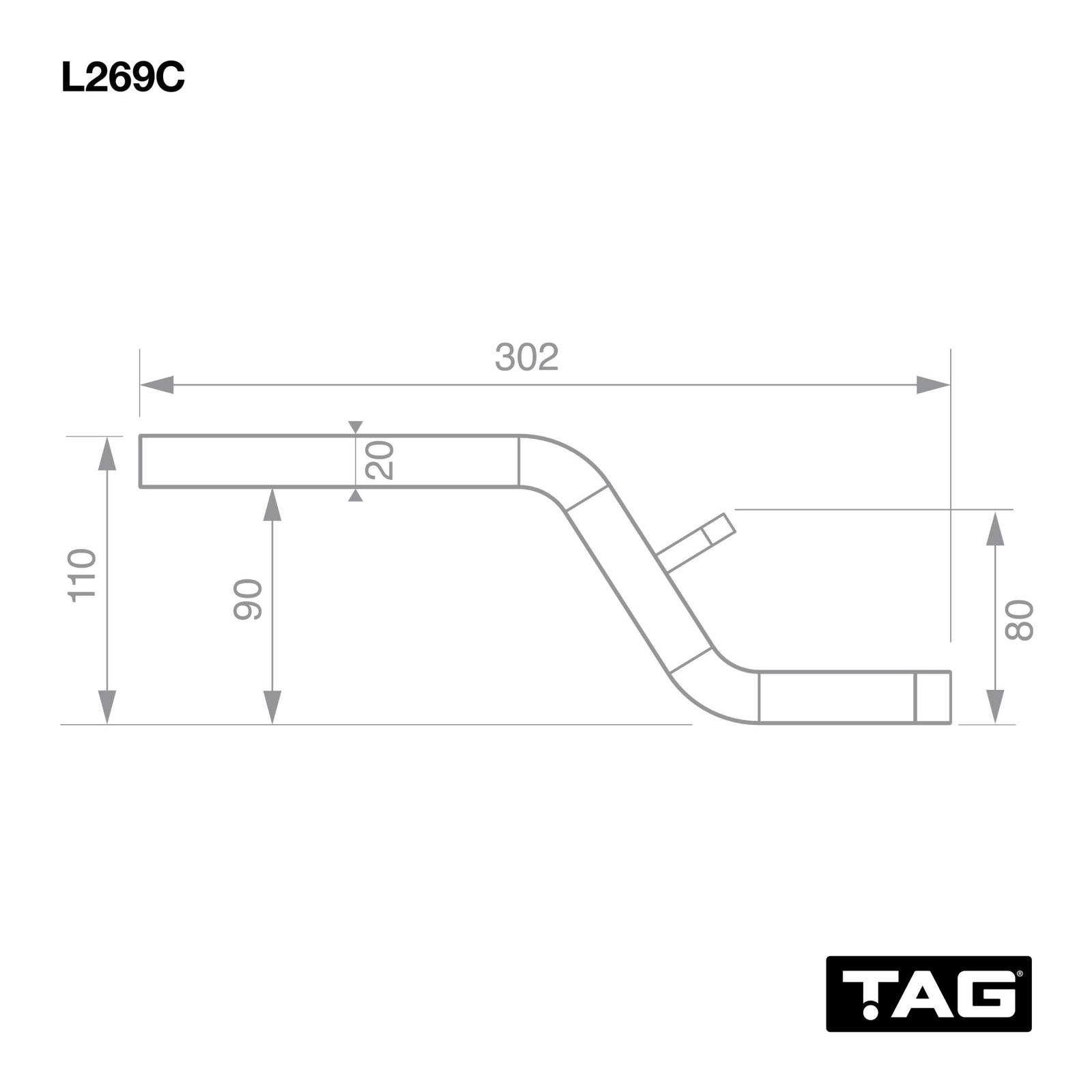 TAG Class 2 Tow Ball Mount