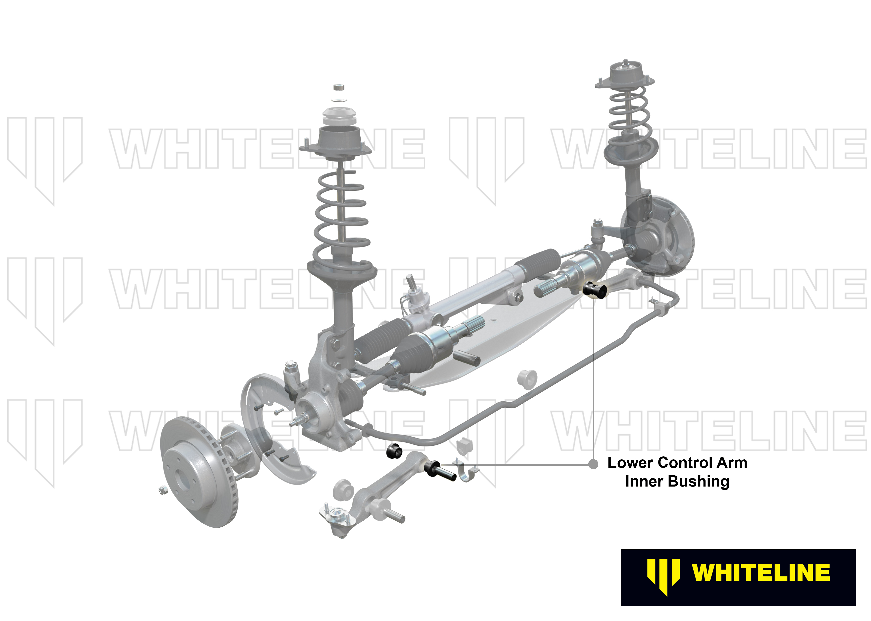 Front Lower Control Arm - Inner Bushing Kit to Suit Mazda RX-2