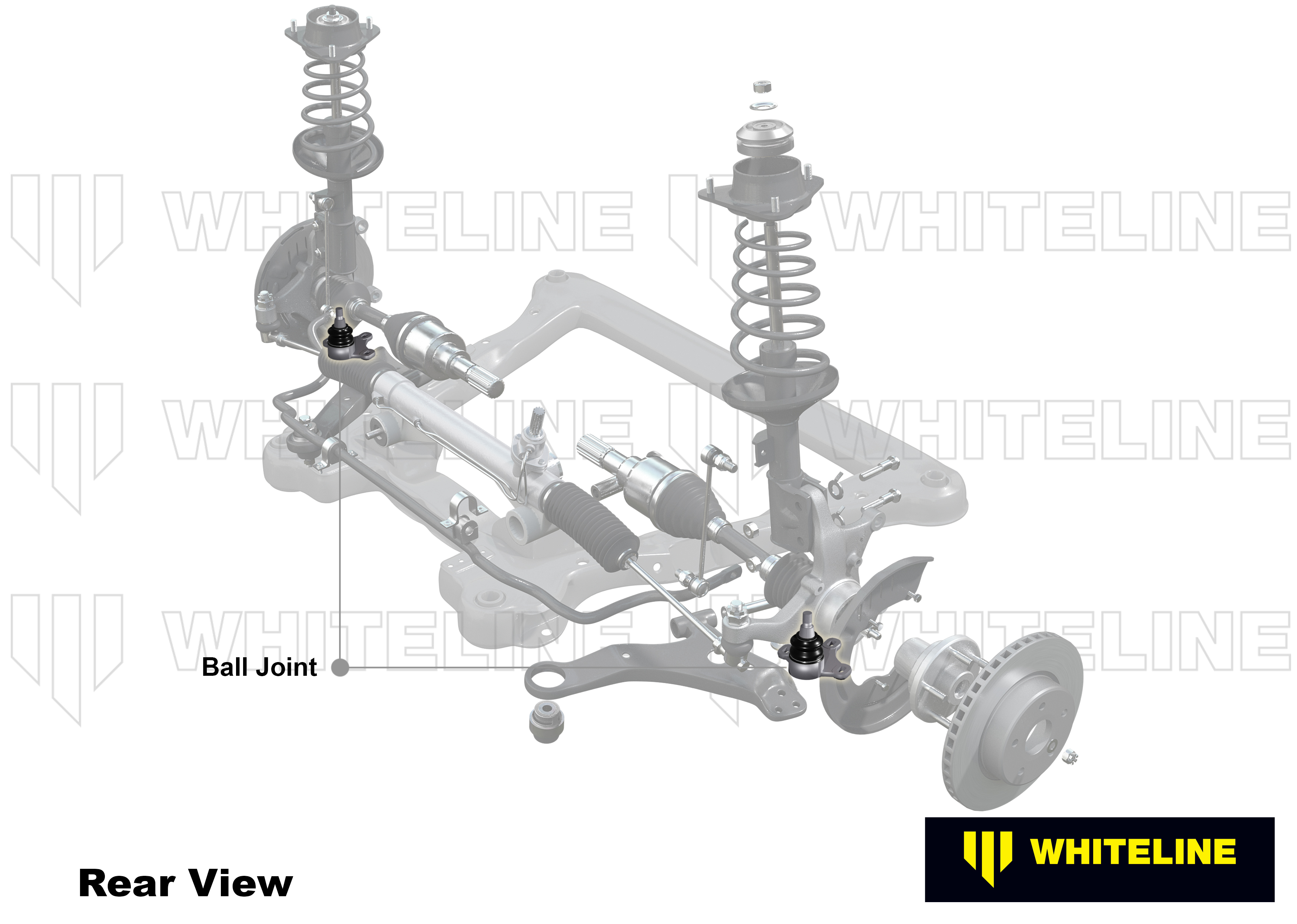 Front Roll Centre/Bump Steer - Correction Kit to Suit Audi, Seat, Skoda and Volkswagen PQ35 Fwd/Awd