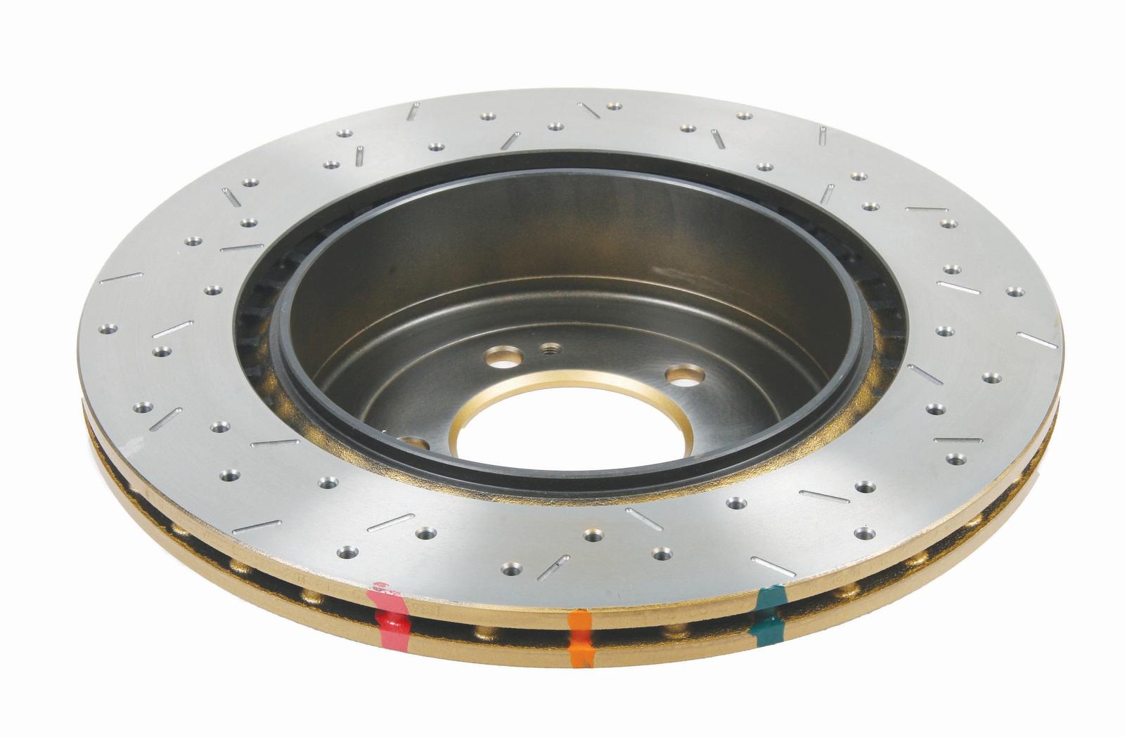 4000 XS Cross-Drilled, Slotted KP Brake Disc to suit Mitsubishi EVO X 2008-on R