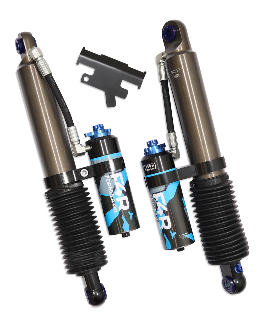 2 Inch 50mm Adjustable F4R Formula 4x4 Rear Shock Absorber Kit to suit Mitsubishi Pajero Sport QE, QF 2015-on