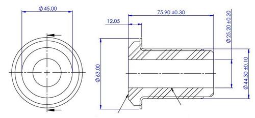 Go to Front Control Arm Lower Inner Rear Bush Kit to suit Chevrolet Silverado & GMC Sierra 1500 2WD & 4WD 2007-2018