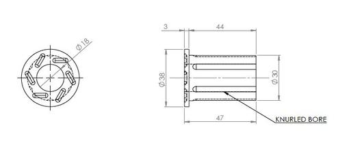 Go to Spring Rear Upper Shackle Bush Kit