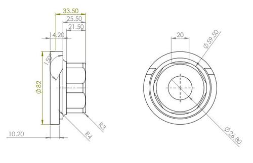 Go to Rear Subframe Mount Bush Kit - Front Position to suit BMW E36